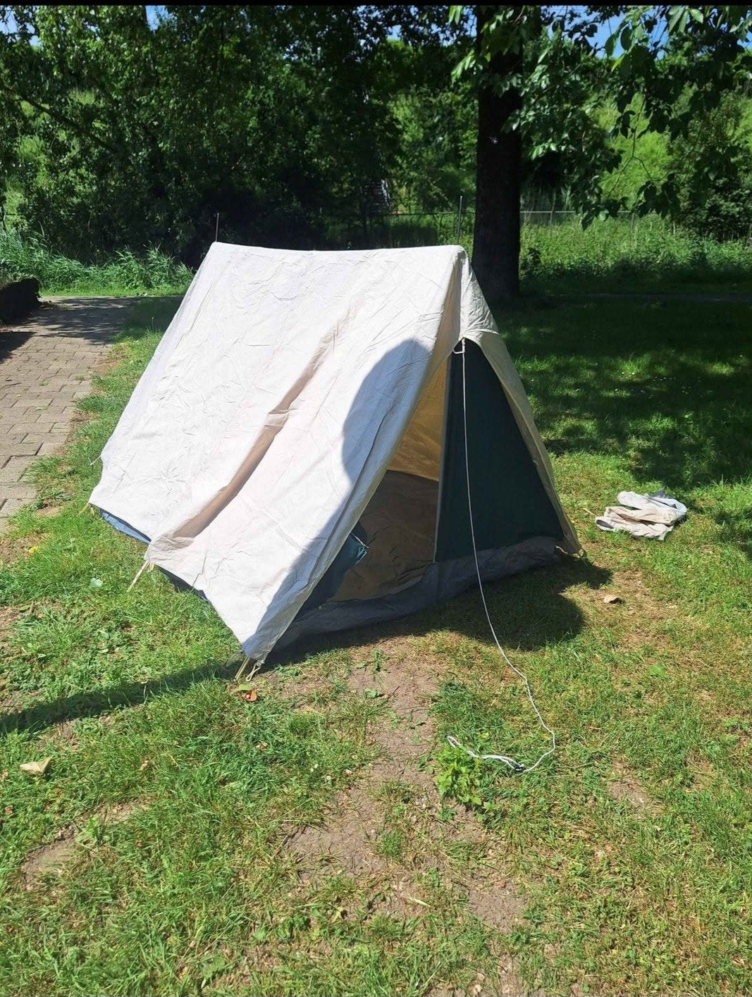 (Speel)tent, Ophalen, Gebruikt