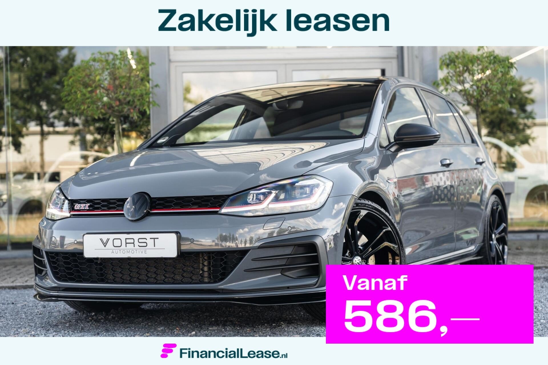 Volkswagen Golf 2.0 TSI GTI TCR Pano Dsg Akrapovic Dynaudio, 1330 kg, Gebruikt, Euro 6, 4 cilinders
