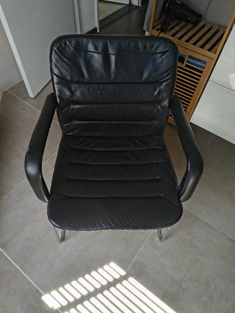 Eetkamerstoelen, Ophalen, Strak, Gebruikt, Zwart