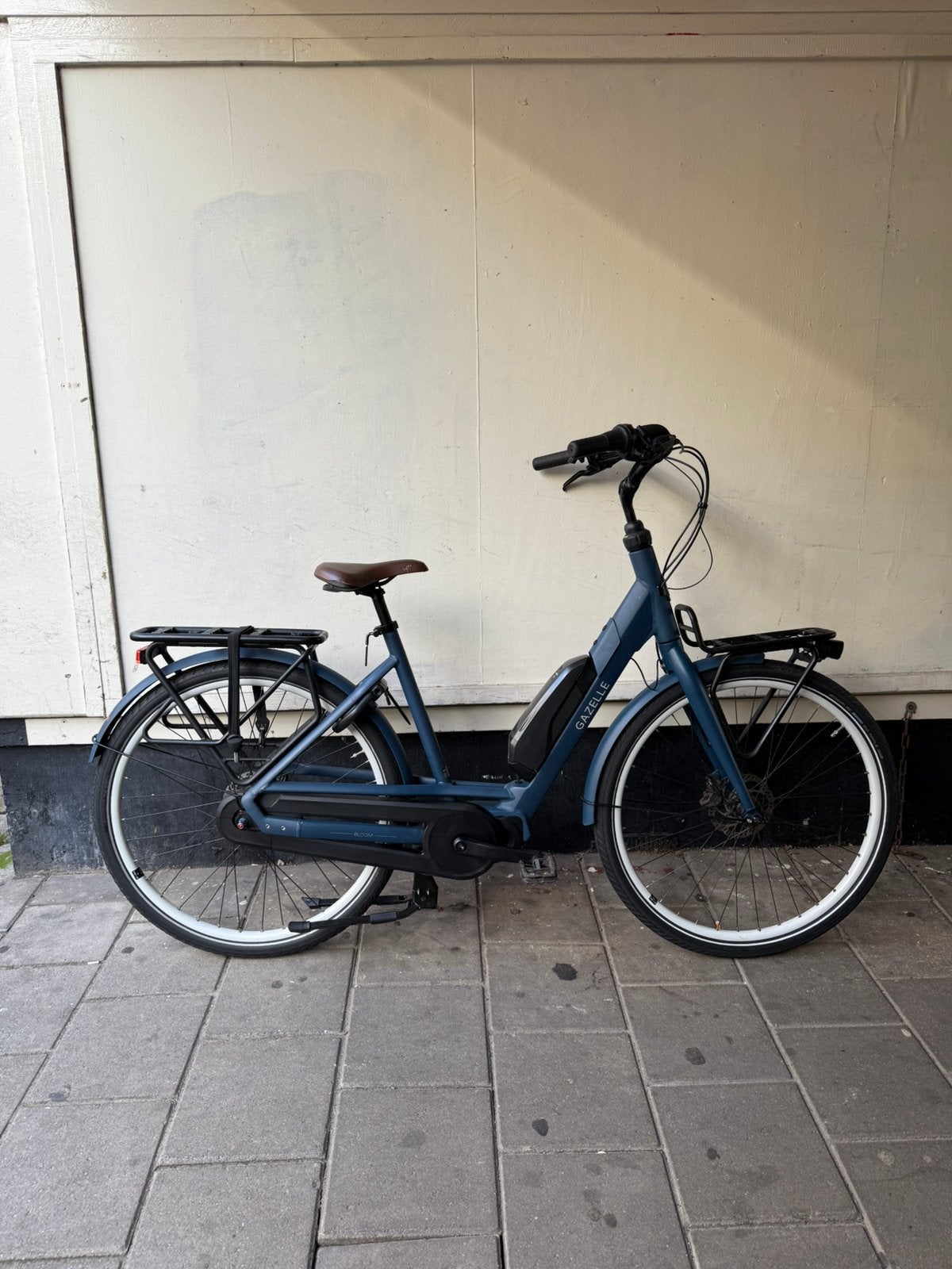 Gazelle bloom elektrisch moederfiets 53cm, 53 tot 56 cm, Ophalen, Zo goed als nieuw, Gazelle
