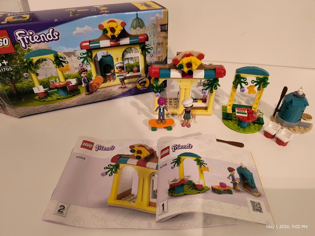LEGO Friends 41705 Heartlake City Pizzeria compleet setje, Ophalen of Verzenden, Zo goed als nieuw, Complete set, Lego