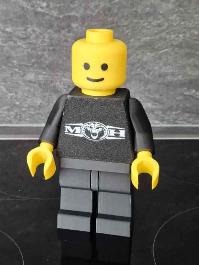 Hardcore Legopop 20cm - Uniek verzamelobject, Kinderen en Baby's, Ophalen of Verzenden