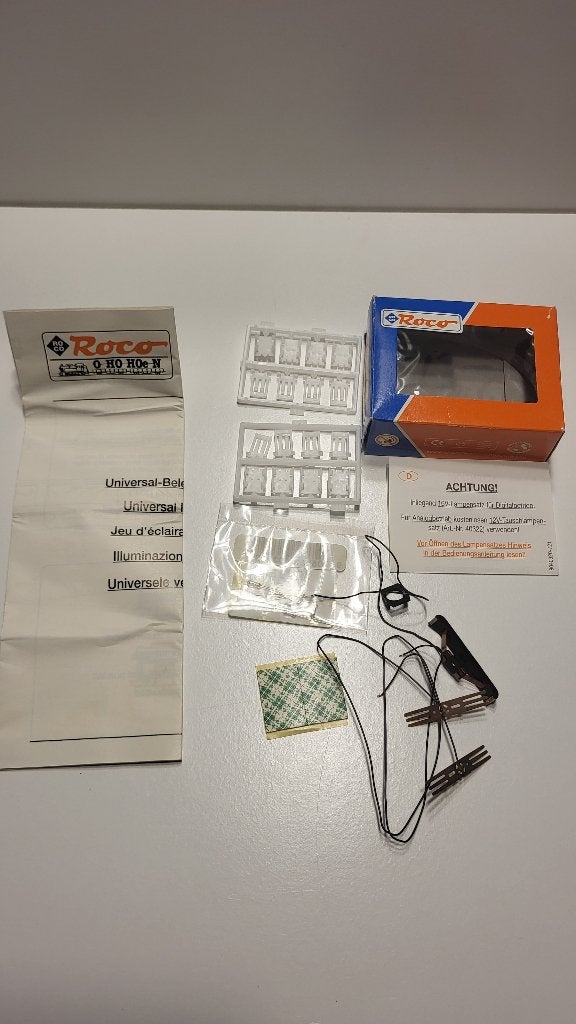 Roco 40320.1 - Binnenverlichting set, Gelijkstroom, Overige typen, Nieuw, Ophalen of Verzenden