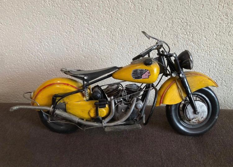 Indian motor metal, Hobby en Vrije tijd, Overige merken, Ophalen of Verzenden, Zo goed als nieuw, Groter dan 1:32