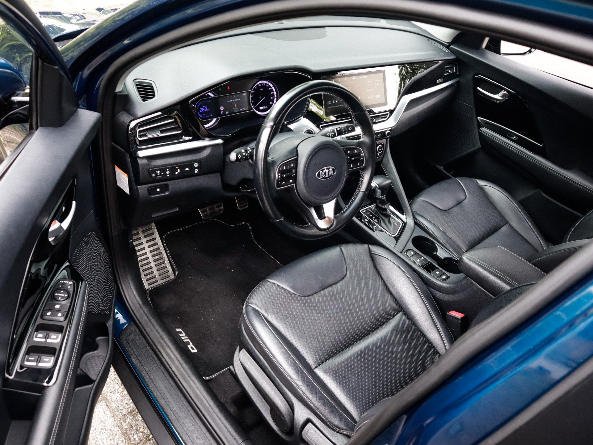 Kia Niro 1.6 GDi Hybrid DynamicPlusLine 1e-Eig. & Dealer-Ond, Auto's, 12 maanden, Blauw, 1390 kg, SUV of Terreinwagen