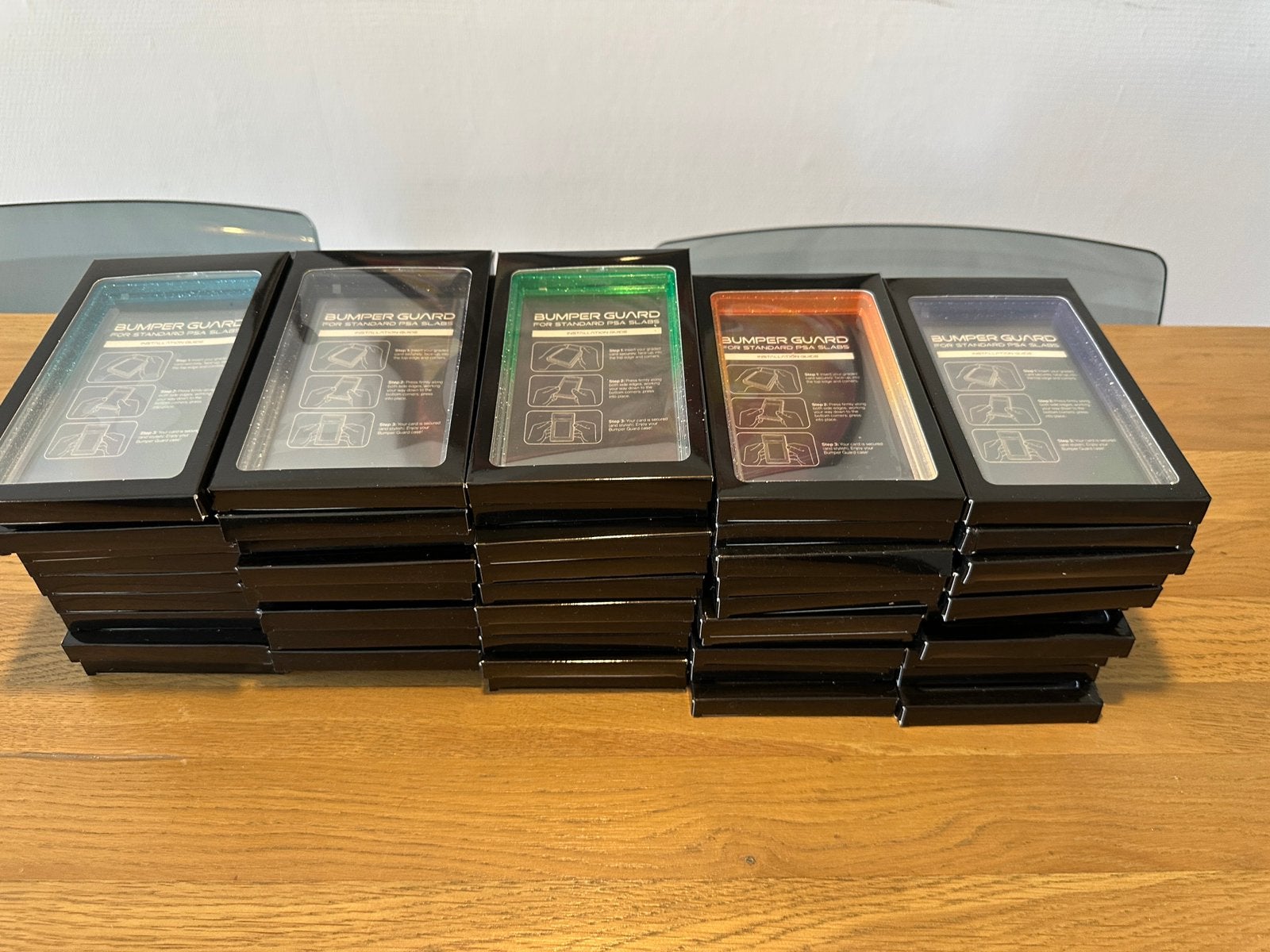 PSA slab guard - case - hard hoesje  - transparant, set 5x, Ophalen, Nieuw, Sleeves of Kaarthoesjes