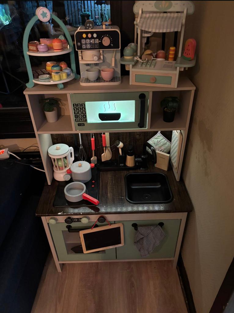 Overcomplete ikea kinderkeuken, Ophalen, Zo goed als nieuw