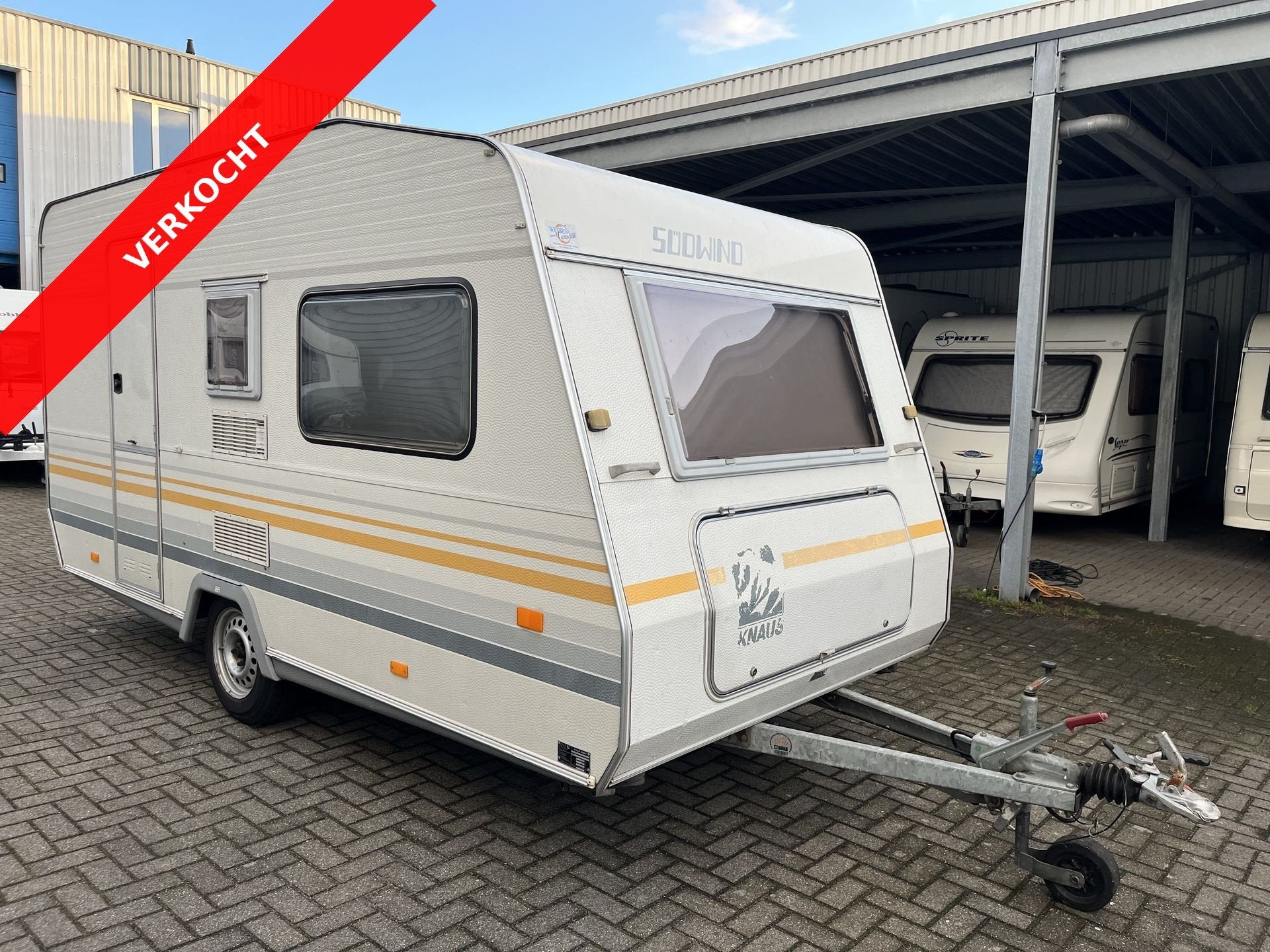 Knaus 400 Sudwind VERKOCHT (bj 1991), Bedrijf, Tot en met 3, 4 tot 5 meter, 500 - 750 kg