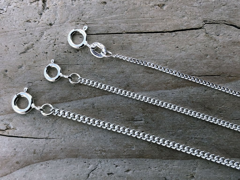 Echt Zilveren Gourmet Ketting - 40 t/m 80 cm - vanaf 17,50, Verzenden, Info@toas.nl, Nieuw, De Vlonder 219-i  Boekel
