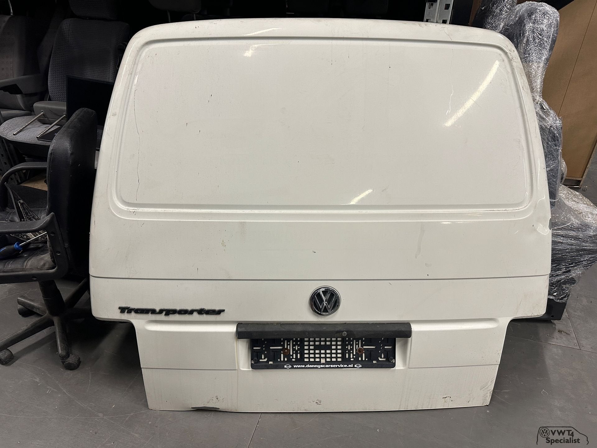 Volkswagen Transporter VW T4 achterklep dicht wit, Auto-onderdelen, Gebruikt, Volkswagen, -, Ophalen of Verzenden
