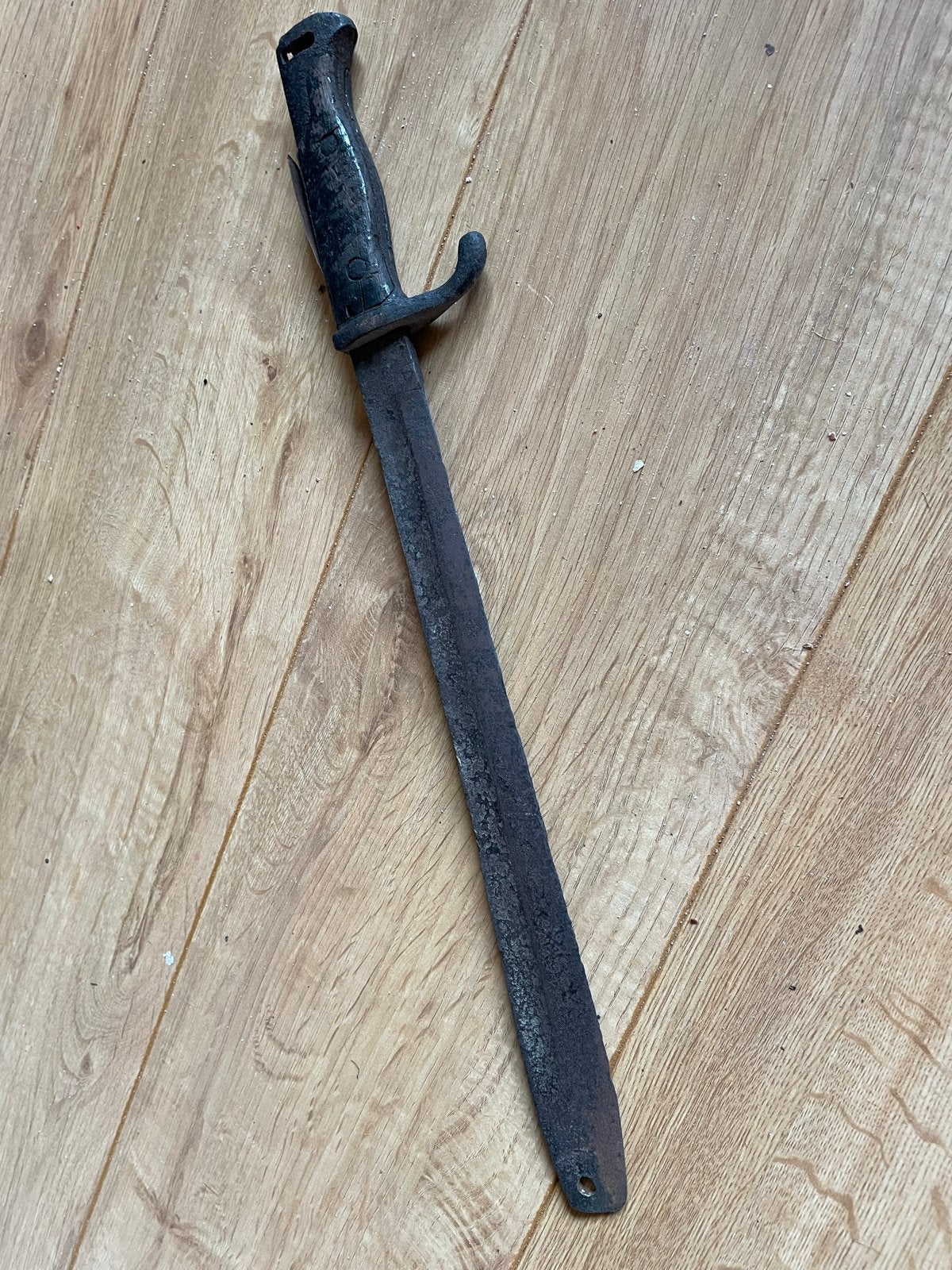Oude Bajonet - Militair Verzamelobject, Verzamelen, Militaria | Algemeen, Overige soorten, Mes of Dolk, Overige gebieden, Ophalen of Verzenden