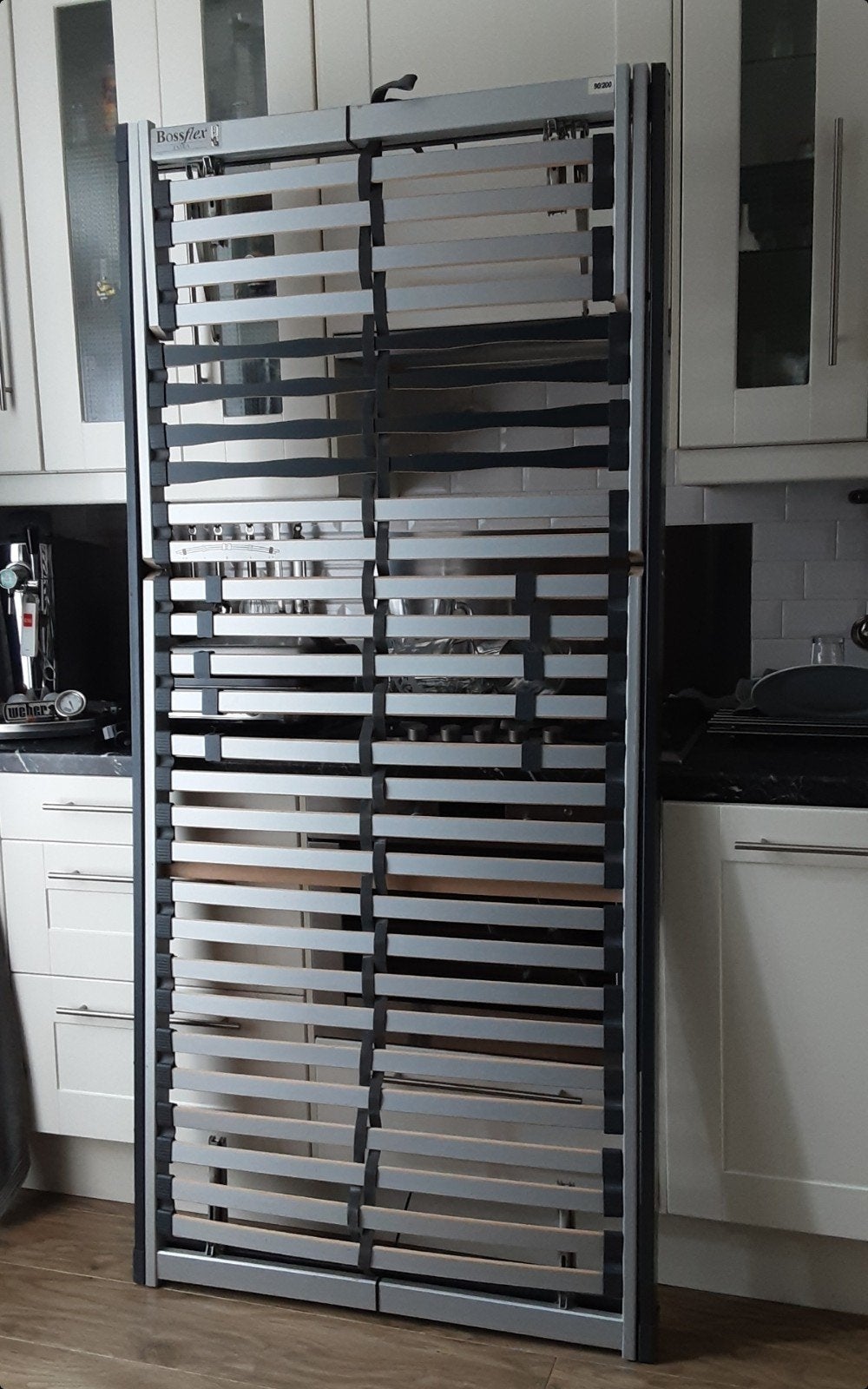 Bossflex 90 extra luxe bedbodem lattenbodem zelfde maat ikea, Ophalen, 90 cm, Eenpersoons, Bedbodem