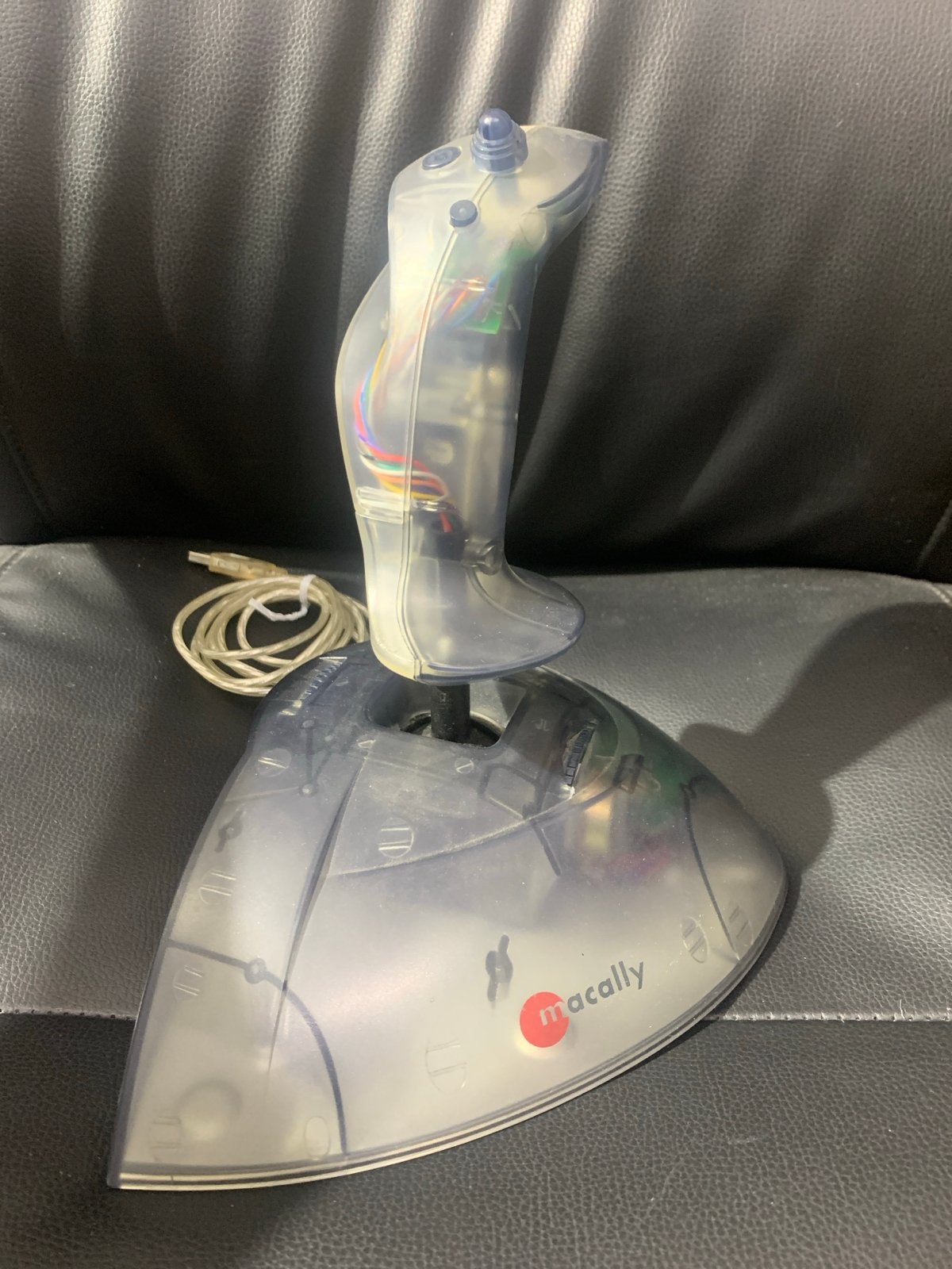 Macally iStick USB Joystick voor Windows/Linux (Analoog), Spelcomputers en Games, Gebruikt, PC, Overige typen, Overige merken