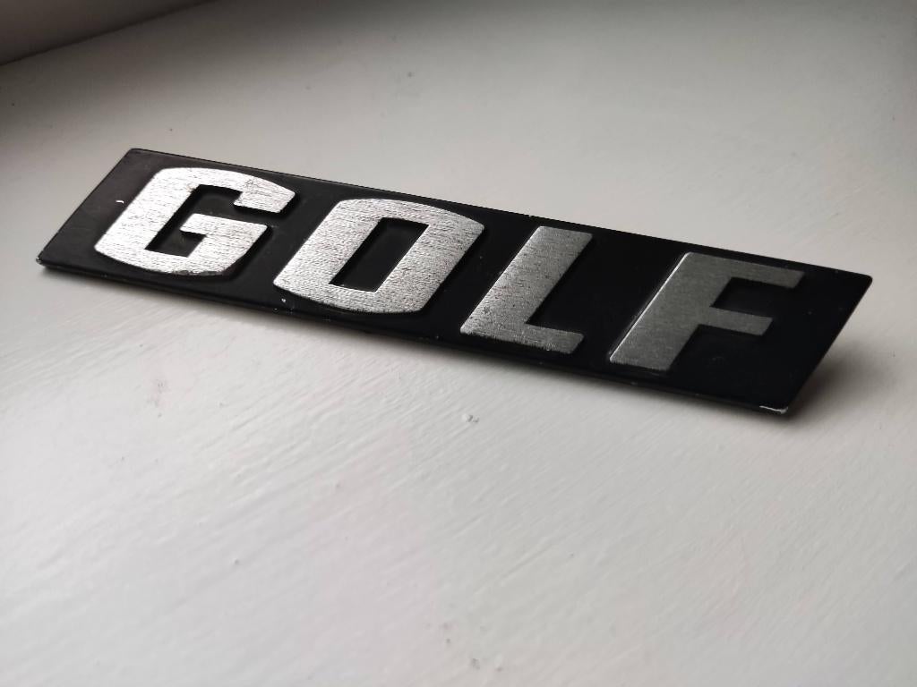 Volkswagen Golf 1 embleem logo, Auto diversen, Tuning en Styling, Ophalen of Verzenden
