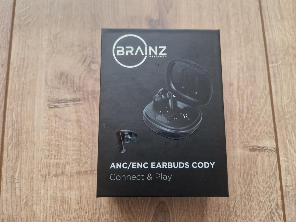 Brainz Bluetooth Oordopjes | Active Noisecancelling, Ophalen of Verzenden, Nieuw, In gehoorgang (in-ear), Bluetooth