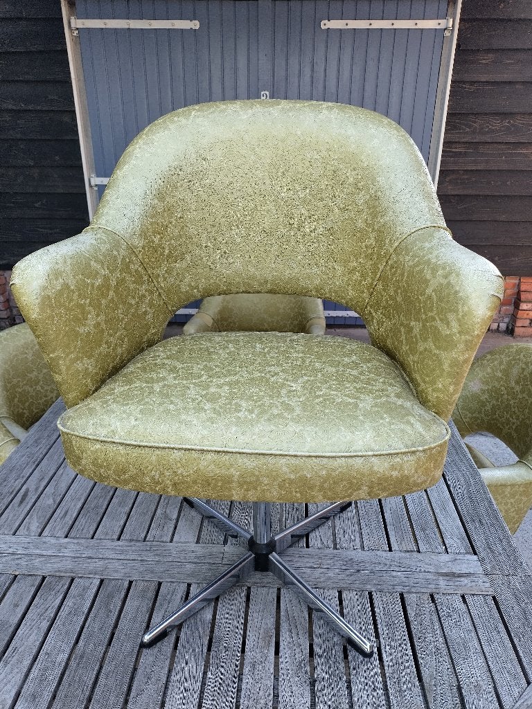 5 design vintage stoelen, Ophalen