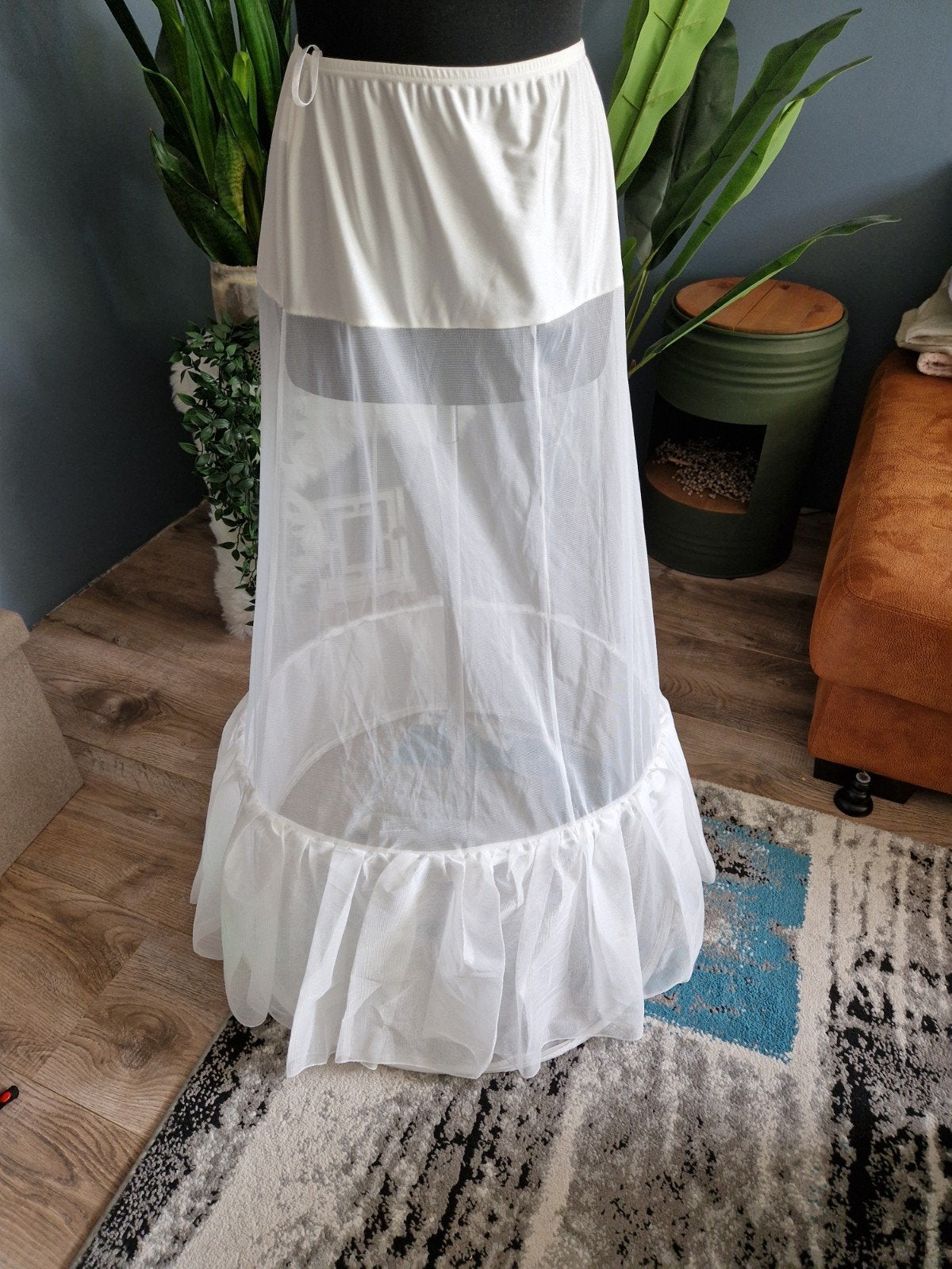 Hoepelrok 2-ringen 220cm omtrek maat 40/L Bianco Evento, Wit, Ophalen of Verzenden, Accessoires, Bianco Evento