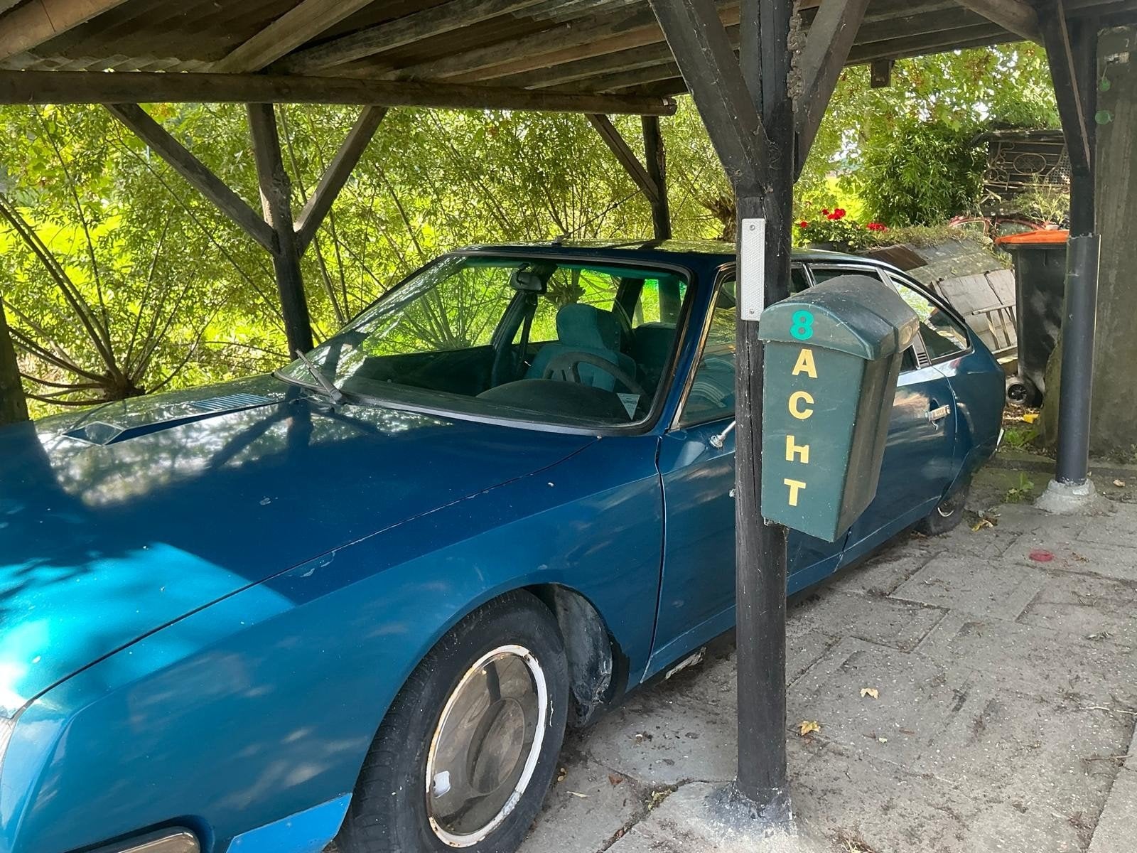 Citroën CX 1975 Blauw, Auto's, Voorwielaandrijving, Stof, 715 kg, Handgeschakeld