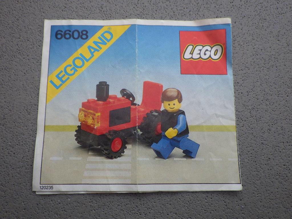 Lego Legoland 6608 boekje, Ophalen of Verzenden, Gebruikt