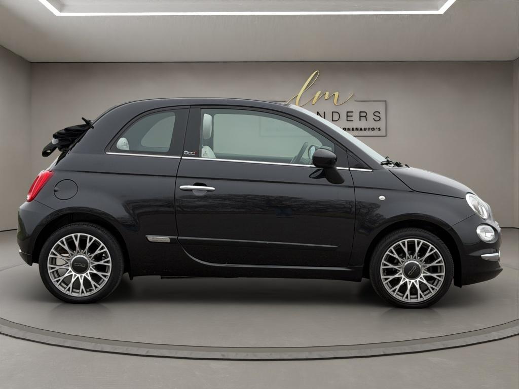 Fiat 500C 1.2 Star 2020 ZWART | Cabriolet | Apple CarPlay, Keurmerk '100% Onderhouden', Gebruikt, 4 cilinders, Cabriolet