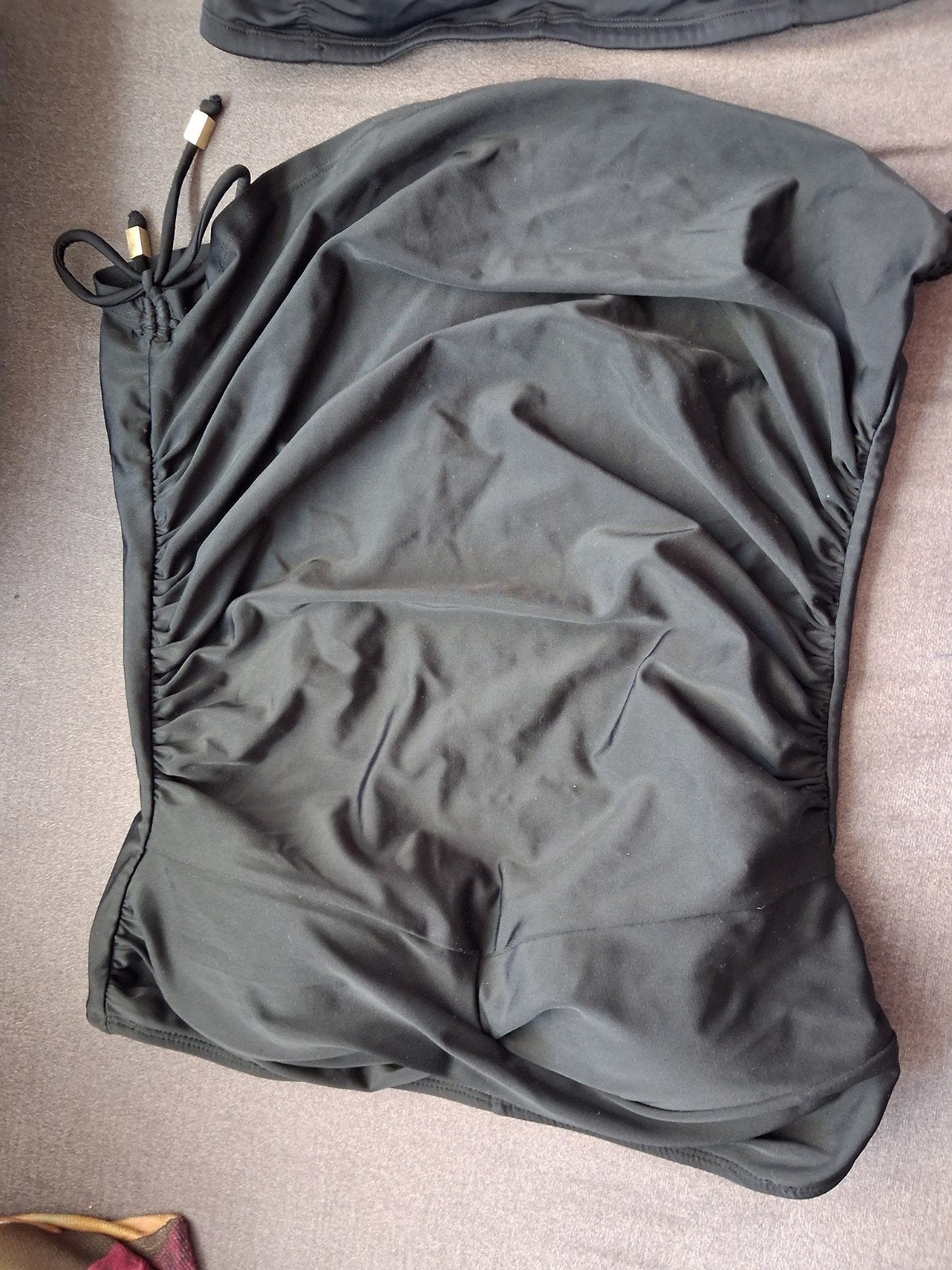tankini top zwart, mt 42, Kleding | Dames, Ophalen of Verzenden, Zo goed als nieuw, Zwart, Bikini