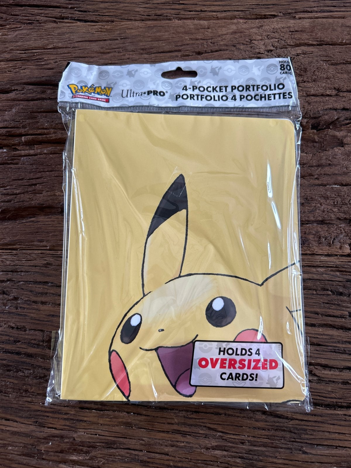 Pokémon Ultra Pro Pikachu 4-Pocket Portfolio Map, Ophalen of Verzenden, Nieuw, Overige typen