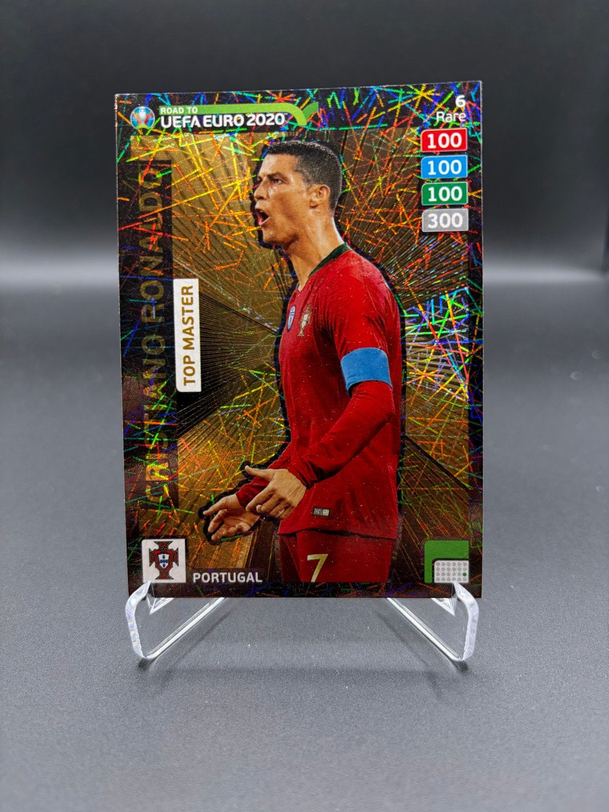 Cristiano Ronaldo Panini Adrenalyn XL UEFA Euro 2020 Top Mas, Verzamelen, Ophalen of Verzenden, Zo goed als nieuw, Buitenlandse clubs