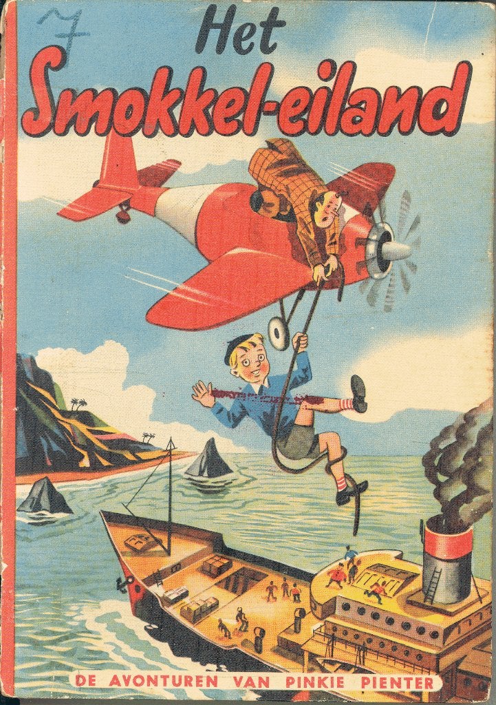 Stripboek - Pinkie Pieter, Boeken, Stripboeken, Gelezen, Verzenden, Eén stripboek, J.H. Koeleman