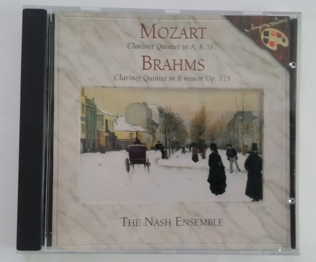 Mozart/Brahms - Clarinet quintets (Nash Ensemble), Inclusief boekje, Kamermuziek, Brahms, Ophalen of Verzenden