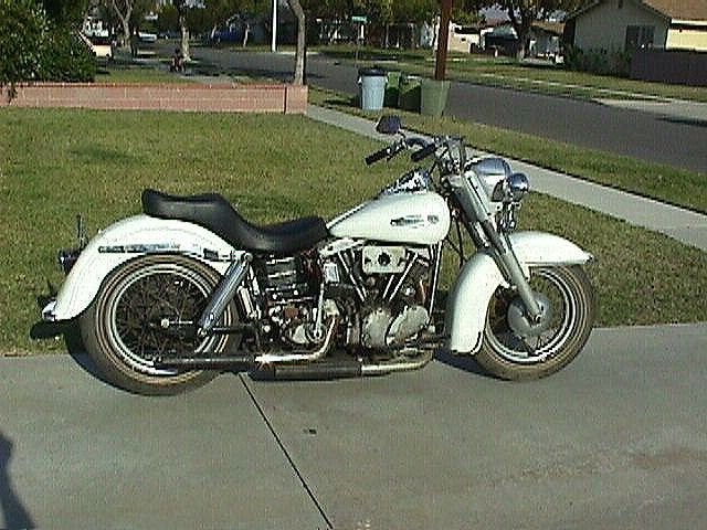 shovelhead flh spuitset wielen, Motoren, Ophalen, Gebruikt