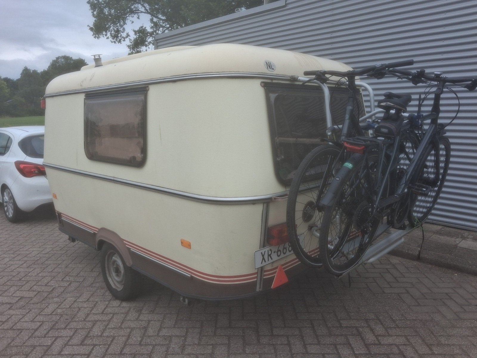 Eriba Pan Familia retro 1988, Standaardzit, Tot en met 2, Particulier, Koelkast