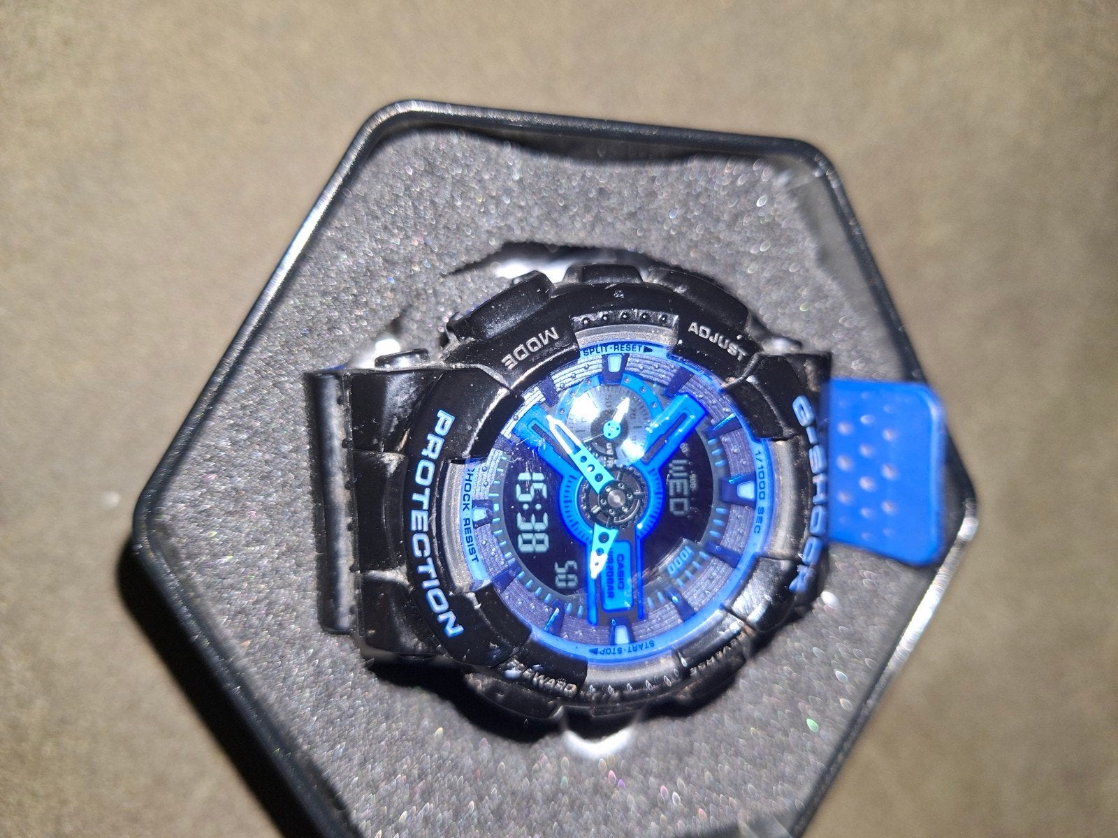 Casio gshock ga-110lpa=1aer, Casio, Kunststof, Kunststof, Ophalen of Verzenden