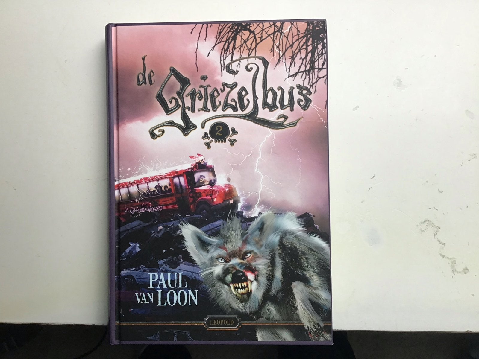 De Griezelbus 2 - Paul van Loon (Gebonden uitgave), Boeken, Ophalen of Verzenden, Gelezen, Fictie