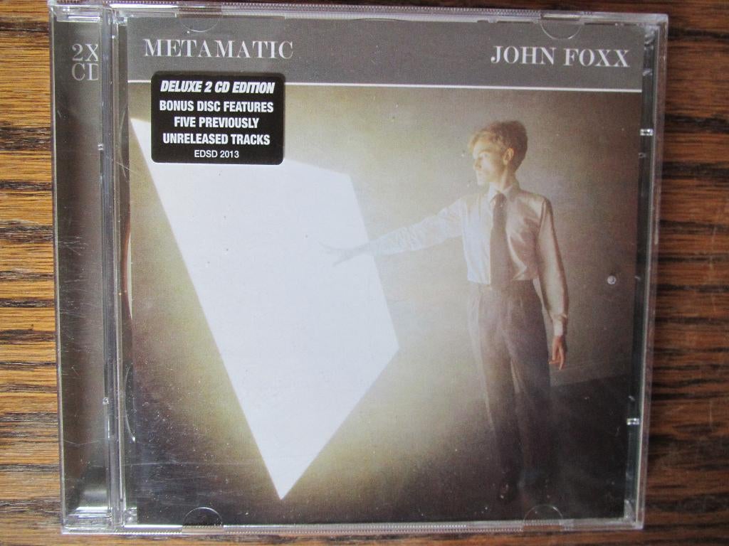 Metamatic [deluxe 2-cd] - John Foxx, Ophalen of Verzenden, 1980 - 1989, Zo goed als nieuw