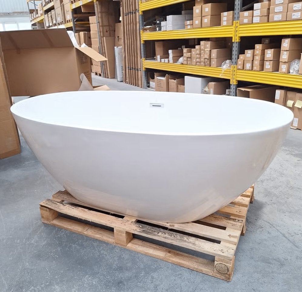 Trendy ligbad 170x79x57 vrijstaand stijlvolle badkamer nr347