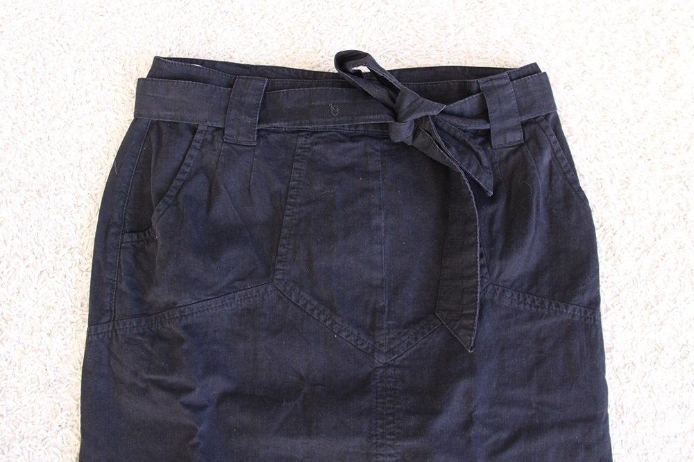 Mooie Gosha Rok 100% Katoen (Maat 36) - 74 € 35,-, Kleding | Dames, Zwart, Ophalen of Verzenden, Zo goed als nieuw, Knielengte