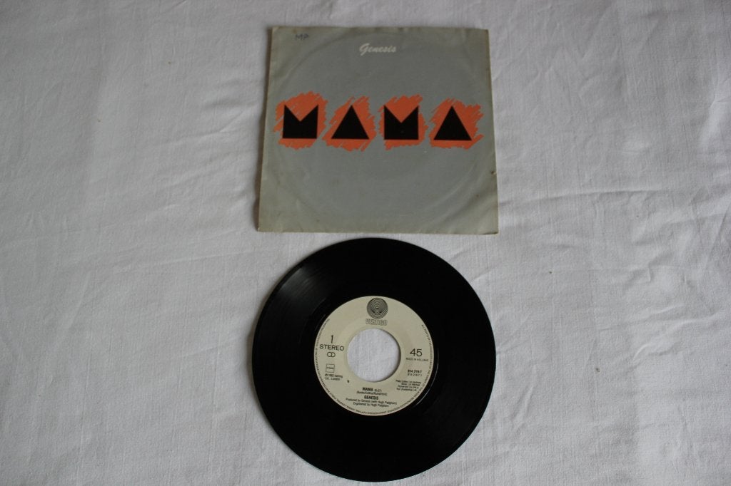 genesis - mama, Cd's en Dvd's, Vinyl Singles, Ophalen of Verzenden, Zo goed als nieuw, 7 inch, Pop