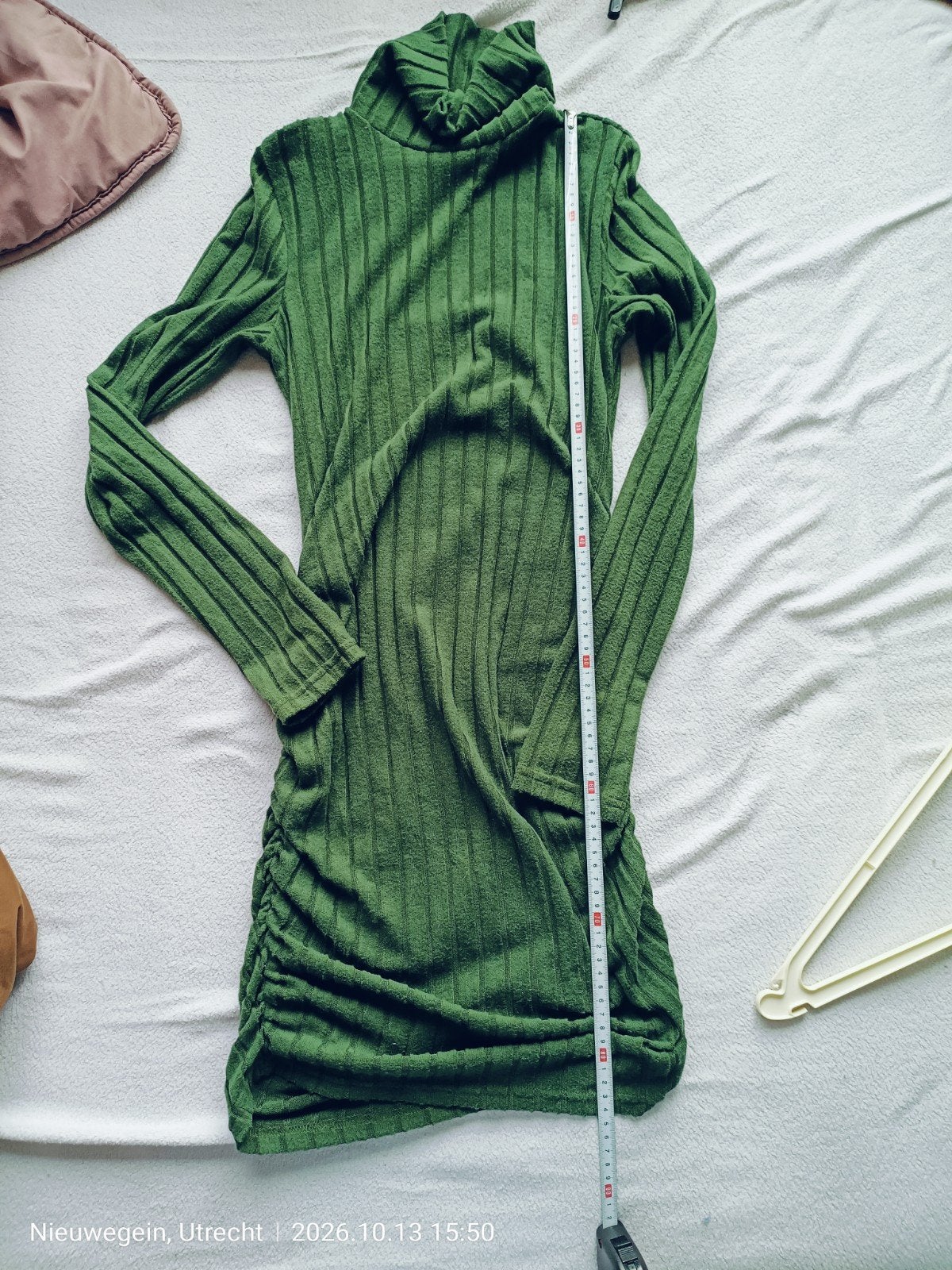 dames jurk d groen, Maat 38/40 (M), Nieuw, Ophalen of Verzenden, Groen