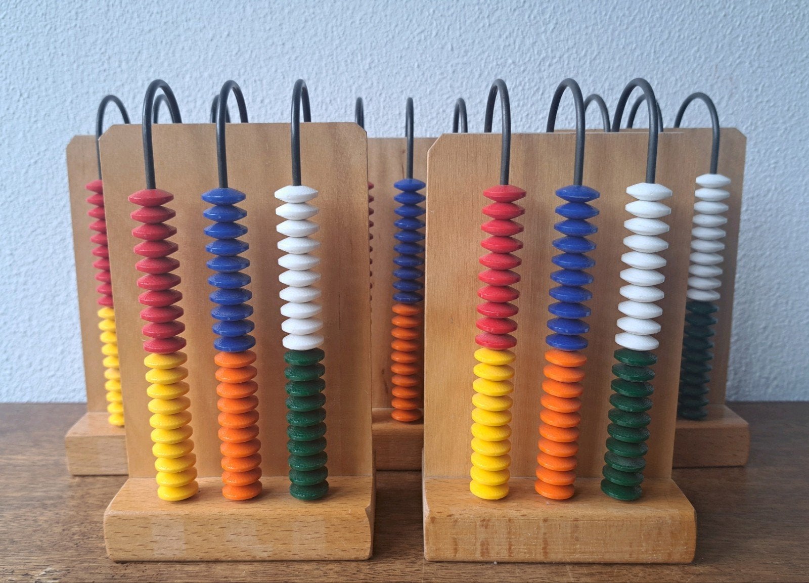 Set van 5 abacussen telramen Jegro Bolsward BV, Ophalen of Verzenden