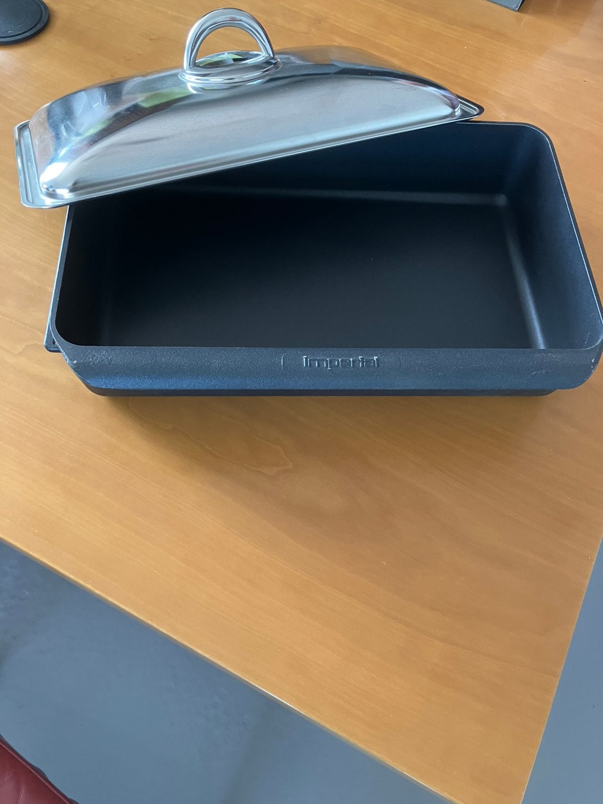 Braadslede Imperial van Miele Klein, Huis en Inrichting, Ophalen, Braadpan, Aluminium, Zo goed als nieuw