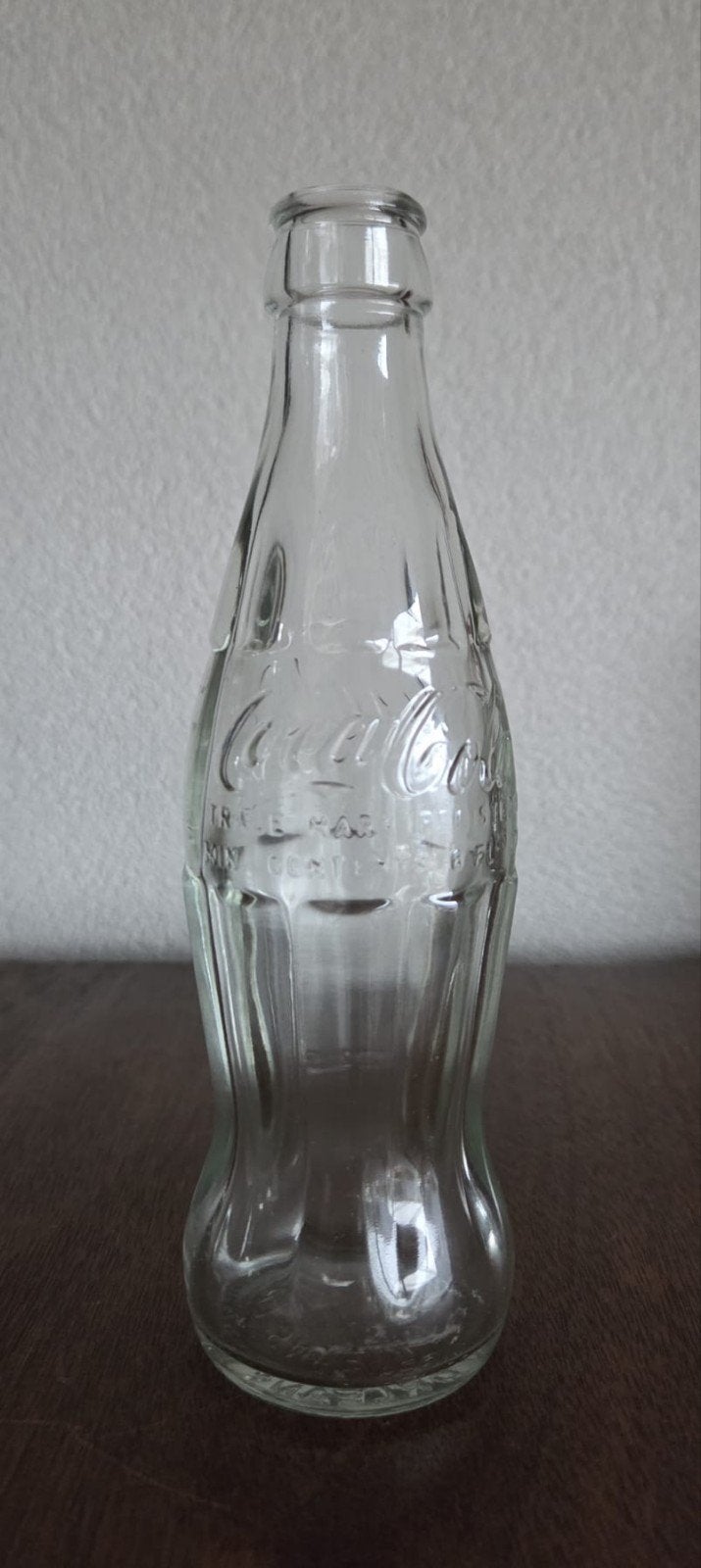 New Orleans Coca-Cola flesje 1923 text, Ophalen of Verzenden, Gebruikt, Overige typen