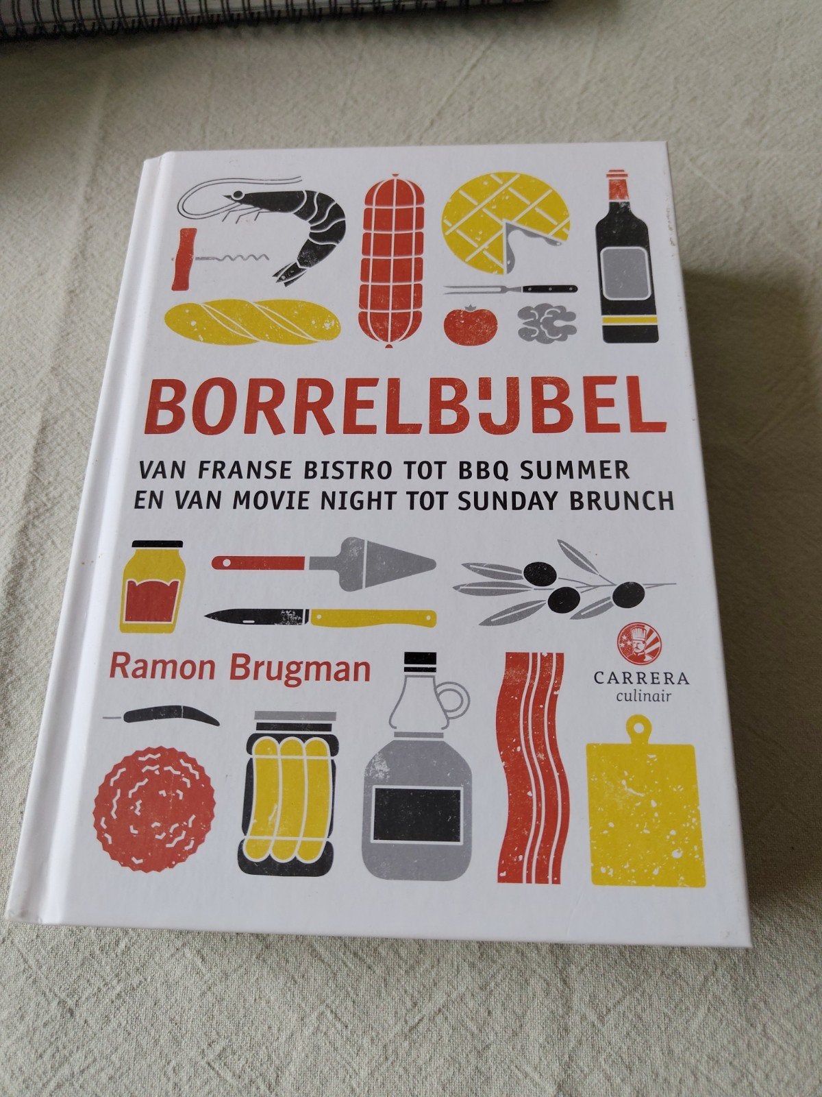 Borrelbijbel - Ramon Brugman (Zo goed als nieuw), Ramon Brugman, Verzenden, Zo goed als nieuw, Hoofdgerechten
