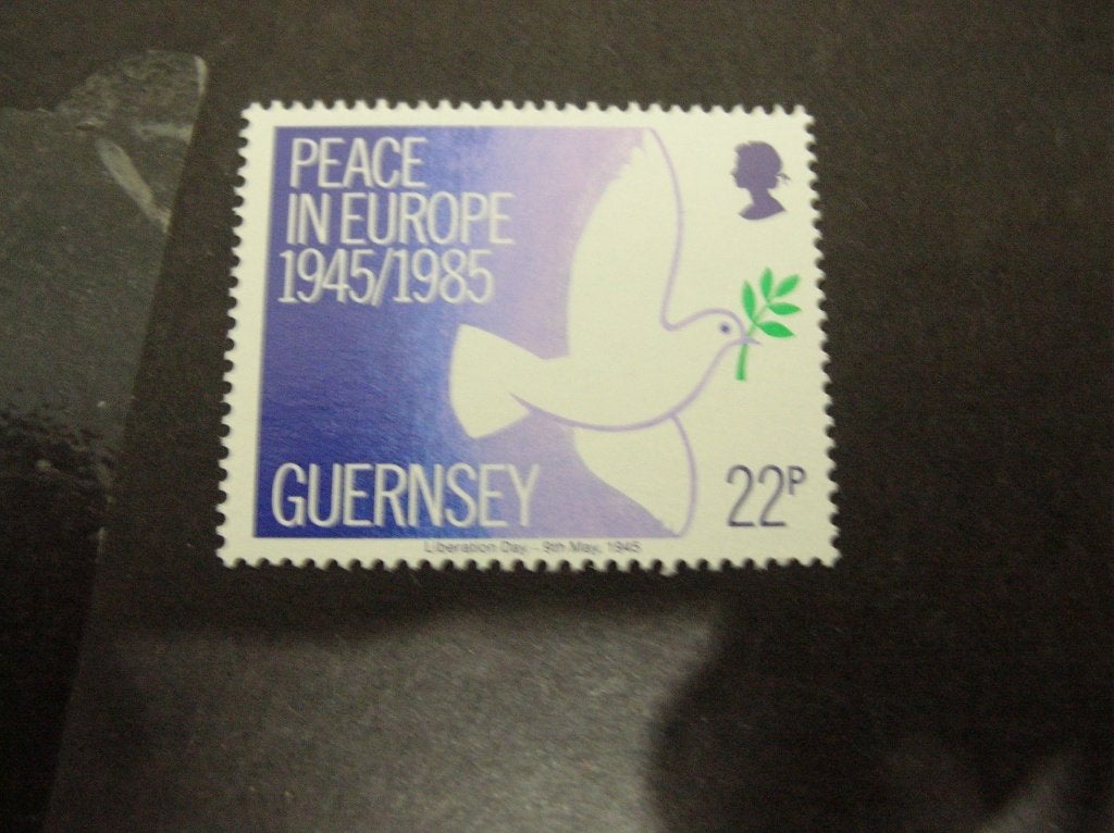 Cept/Verenigd Europa Guernsey 1985 meeloper vrede, Verzenden, Overige landen, Postfris