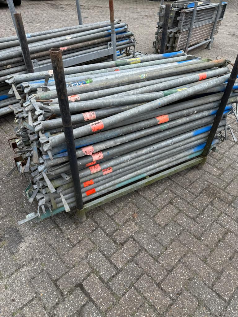 Layer steiger complete set, Doe-het-zelf en Verbouw, Steigers, Zo goed als nieuw, Overige typen, 5 meter of hoger, Ophalen
