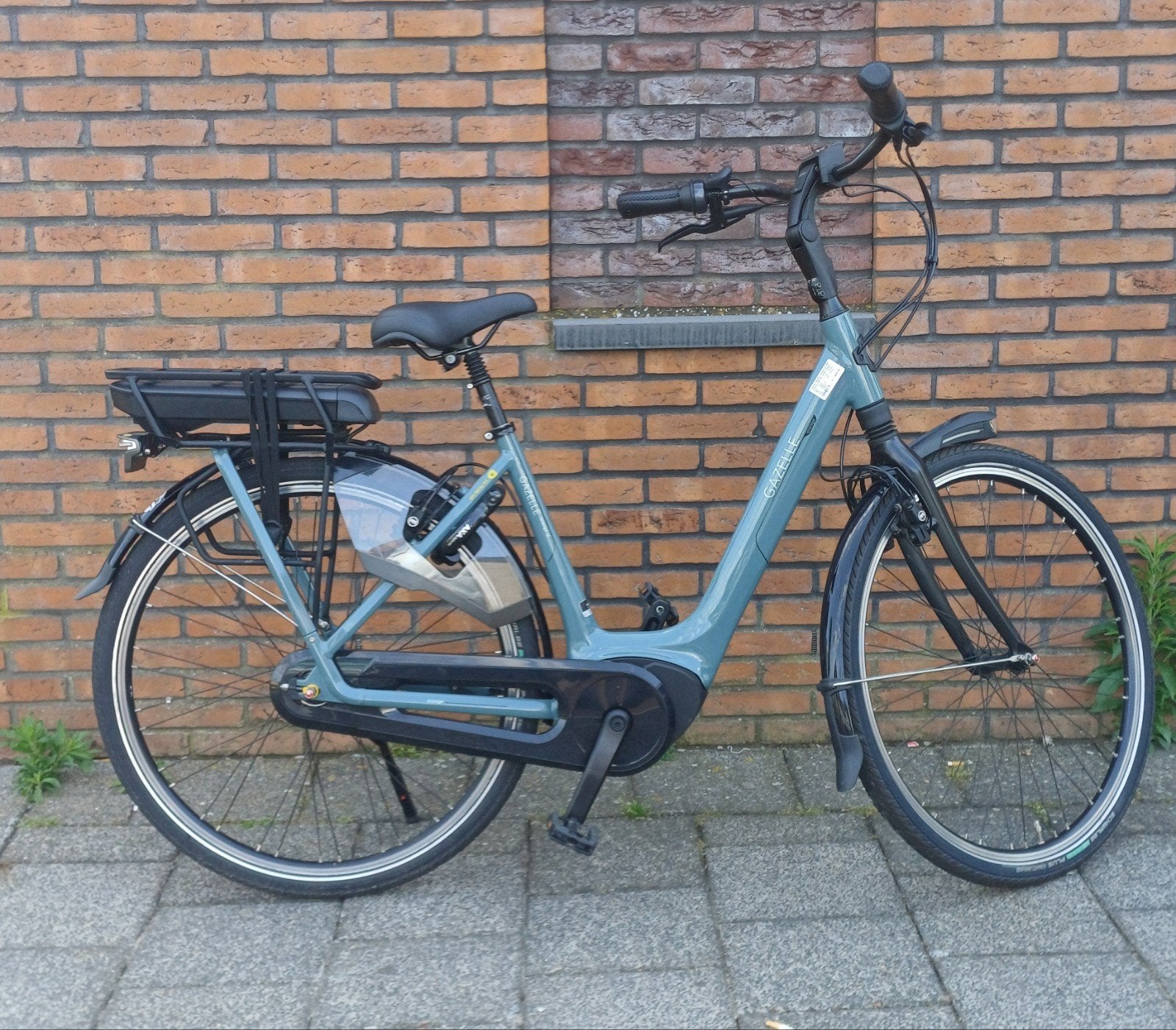 Gazelle Orange C8 - Bosch middenmotor, 400Wh accu, 4000km, Fietsen en Brommers, Fietsen | Dames | Damesfietsen, Zo goed als nieuw