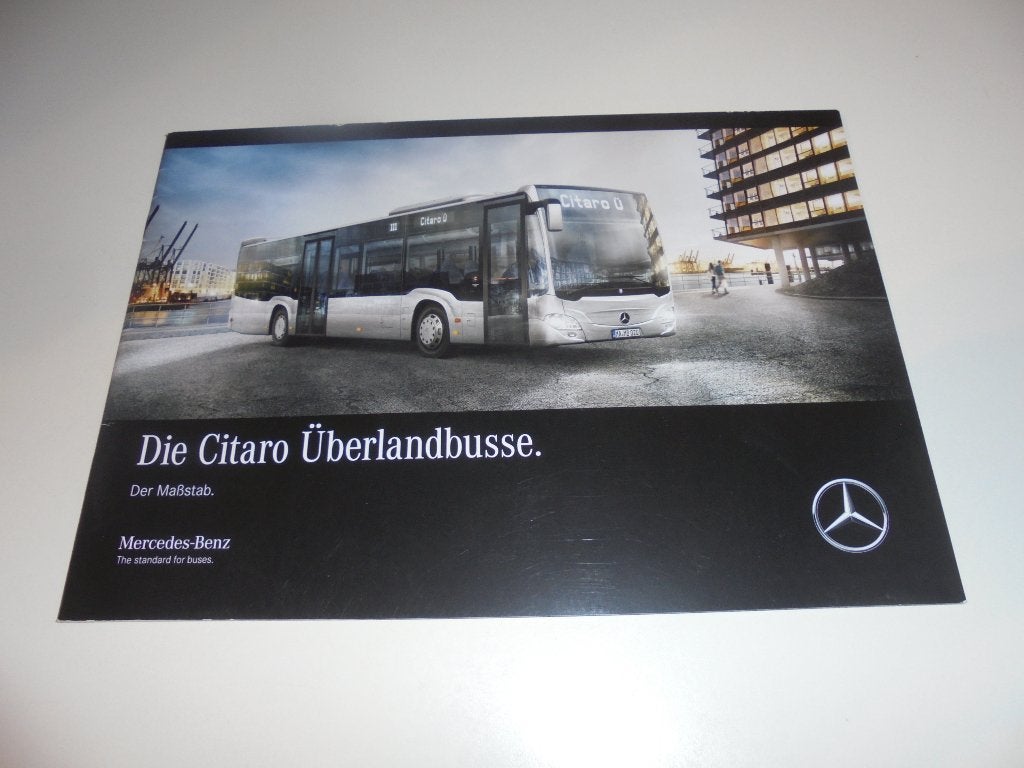 brochure Mercedes Citaro regionaal busvervoer  2017, Ophalen of Verzenden, Nieuw, Mercedes