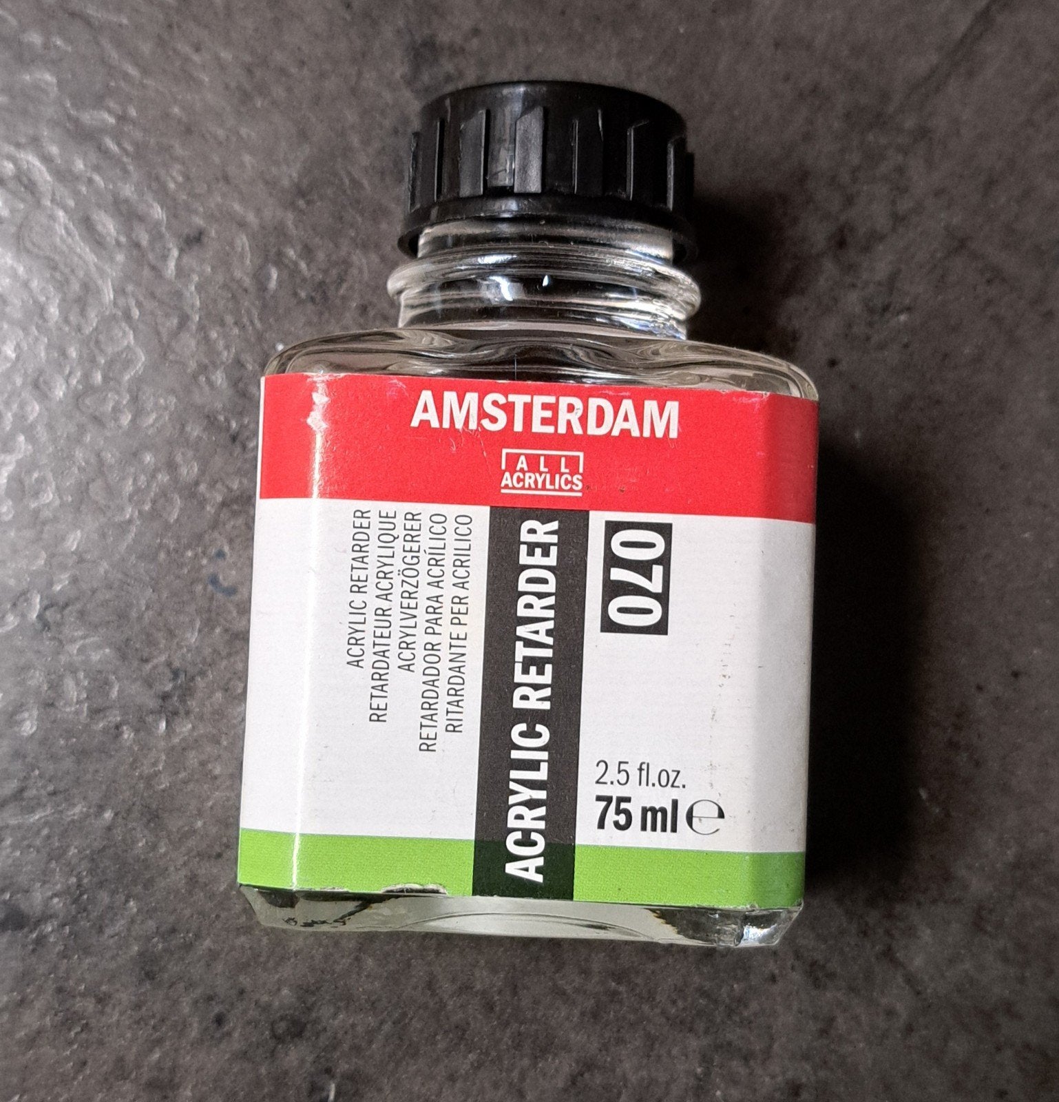 Amsterdam, Royal Talens. 070 Acrylic Retarder, 75ml.  Nieuw., Hobby en Vrije tijd, Ophalen of Verzenden, Nieuw, Acrylverf