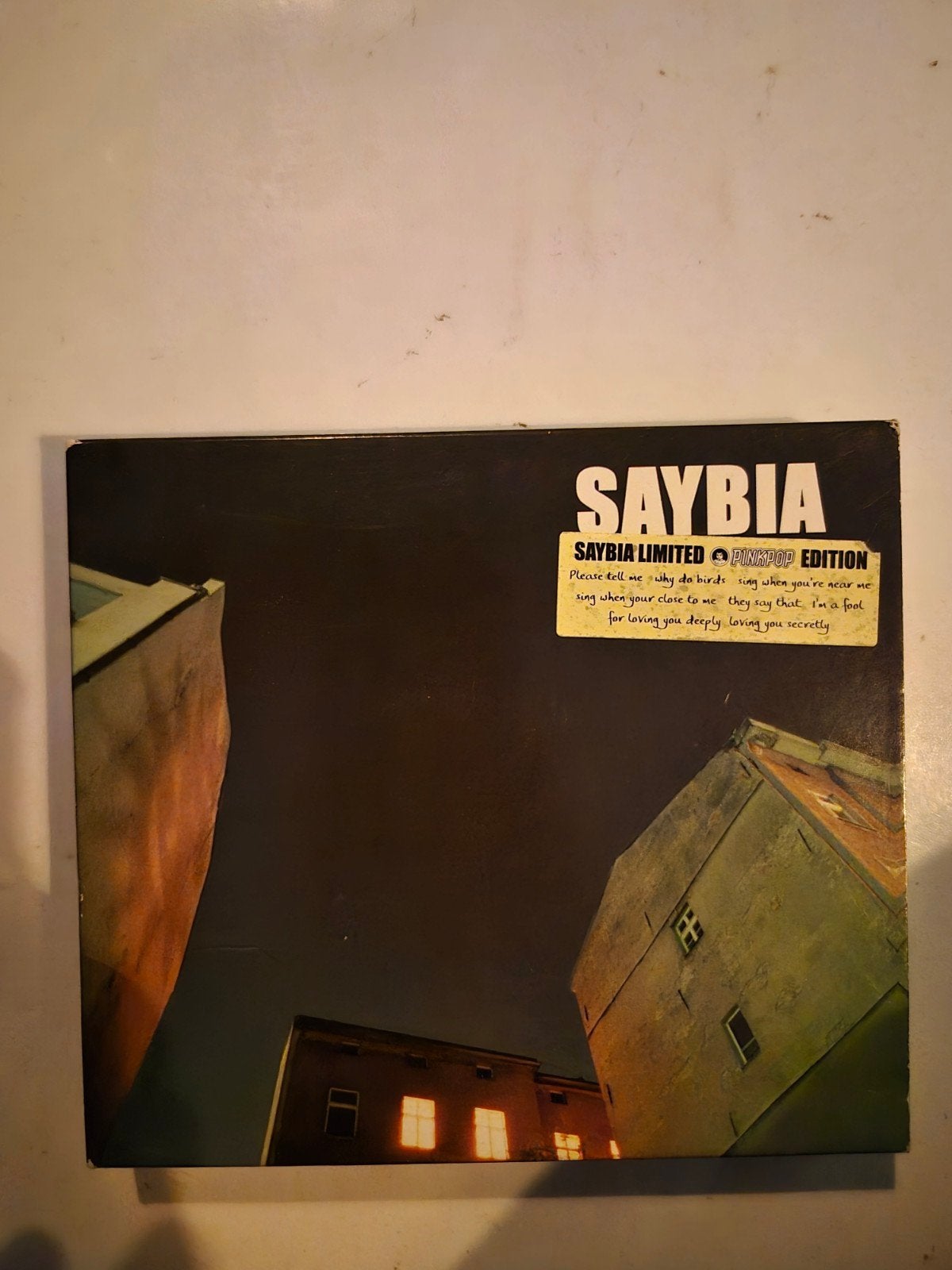 Saybia - The second you sleep. Limited edition 2cd. 2003
Dub, Cd's en Dvd's, Ophalen of Verzenden