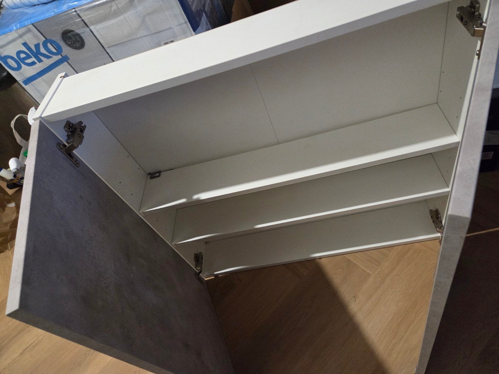 IKEA ENHET badkamerkastje 80x15x75 cm - Zo goed als nieuw, Ophalen, Minder dan 50 cm, Overige typen, Zo goed als nieuw