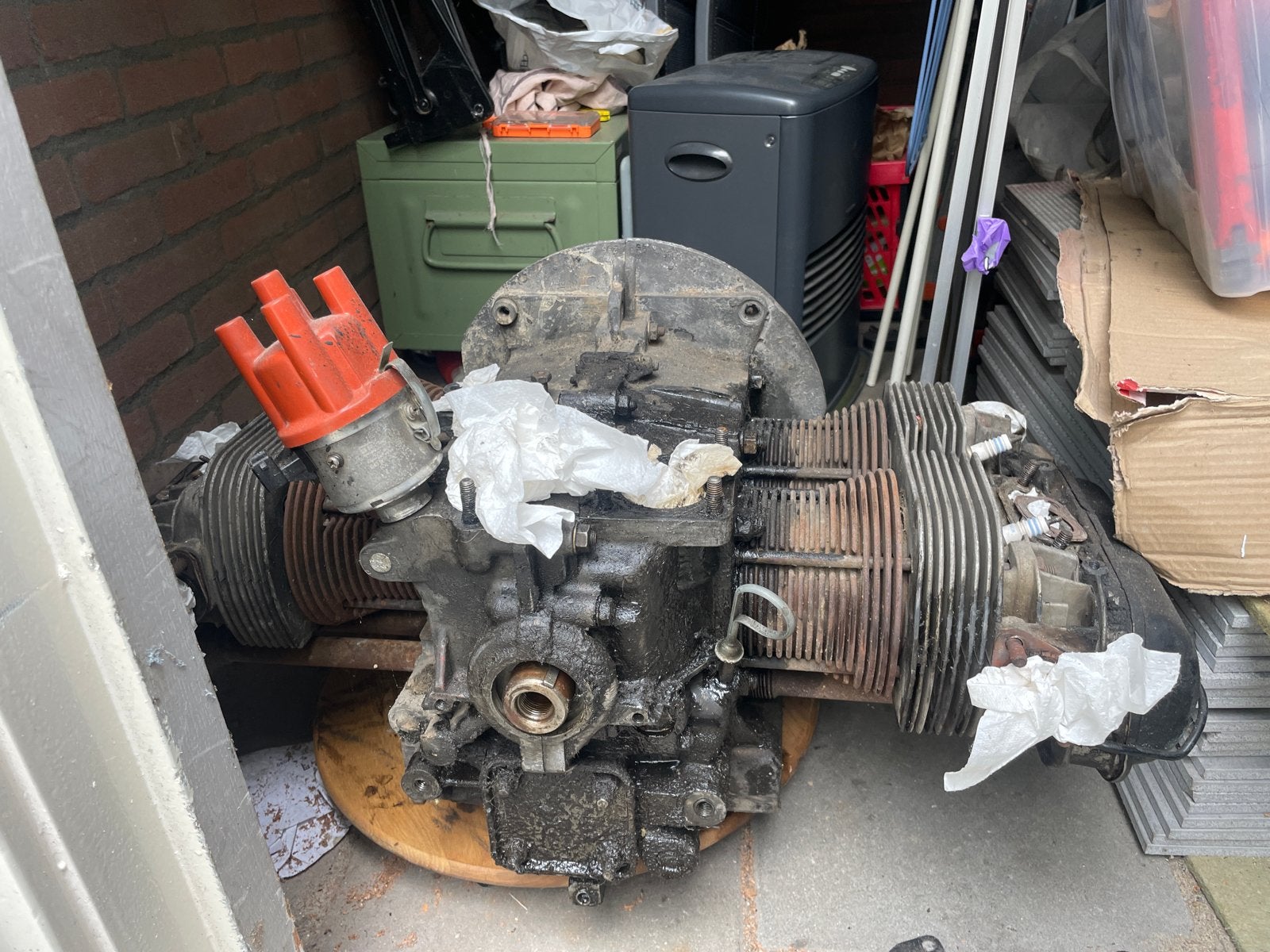Vw t2b/kever 1600 blok voor revisie, Auto-onderdelen, Motor en Toebehoren, Ophalen, Nieuw